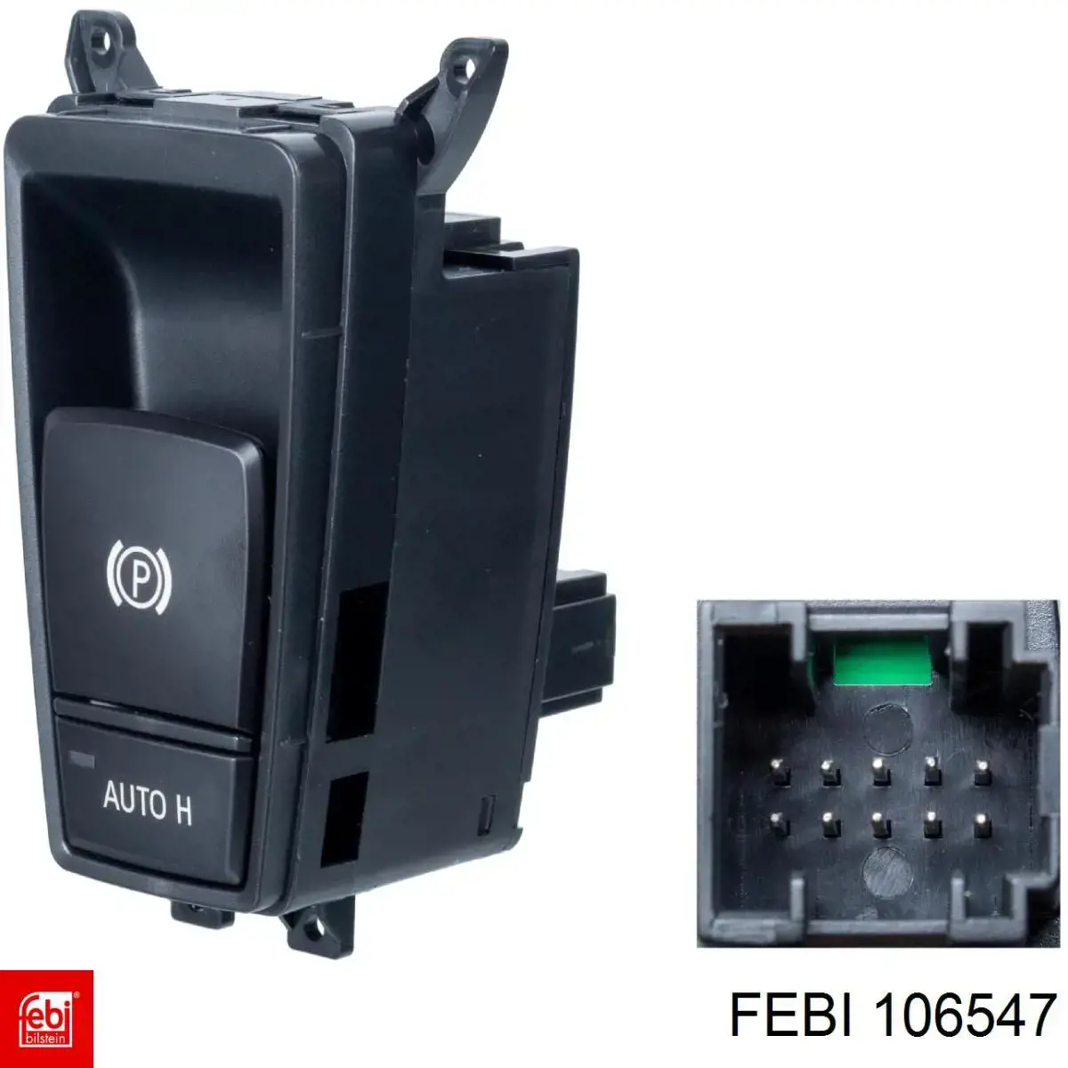 106547 Febi interruptor, accionamento freno detención