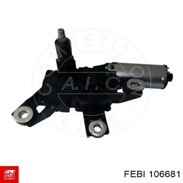 106681 Febi motor limpiaparabrisas, trasera