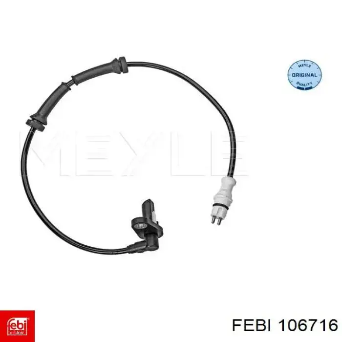 106716 Febi sensor abs trasero izquierdo