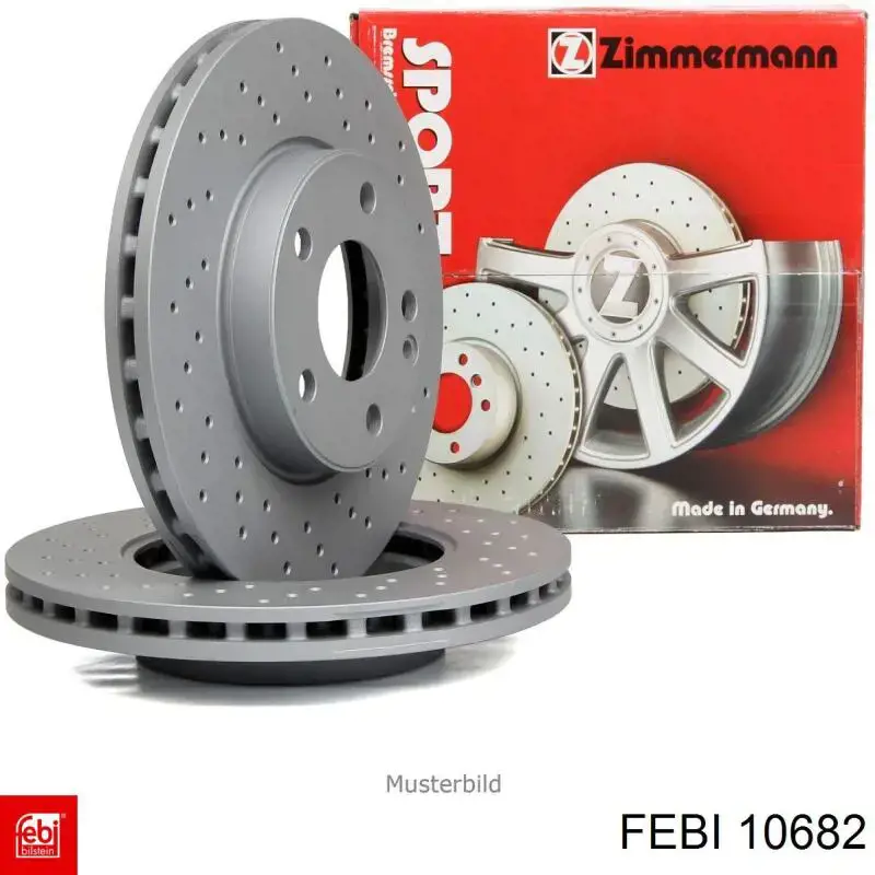Frenos delanteros Febi 10682 precio, desde 53,39 EUR