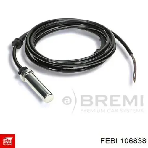 Comprar 106838 Febi Sensor revoluciones de la rueda, delantero