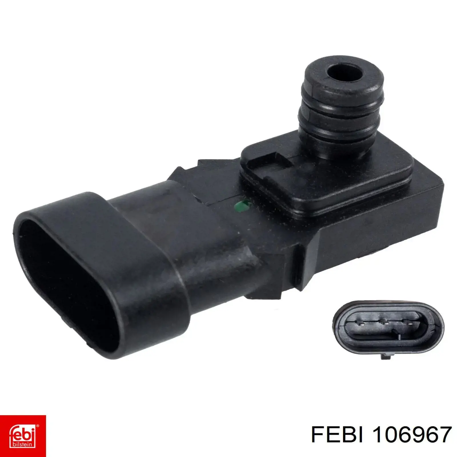 106967 Febi Sensor De Presion Del Colector De Admision