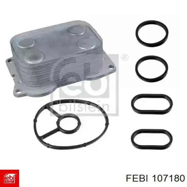 Radiador de aceite debajo del filtro Febi 107180 precio, desde 38,68 EUR
