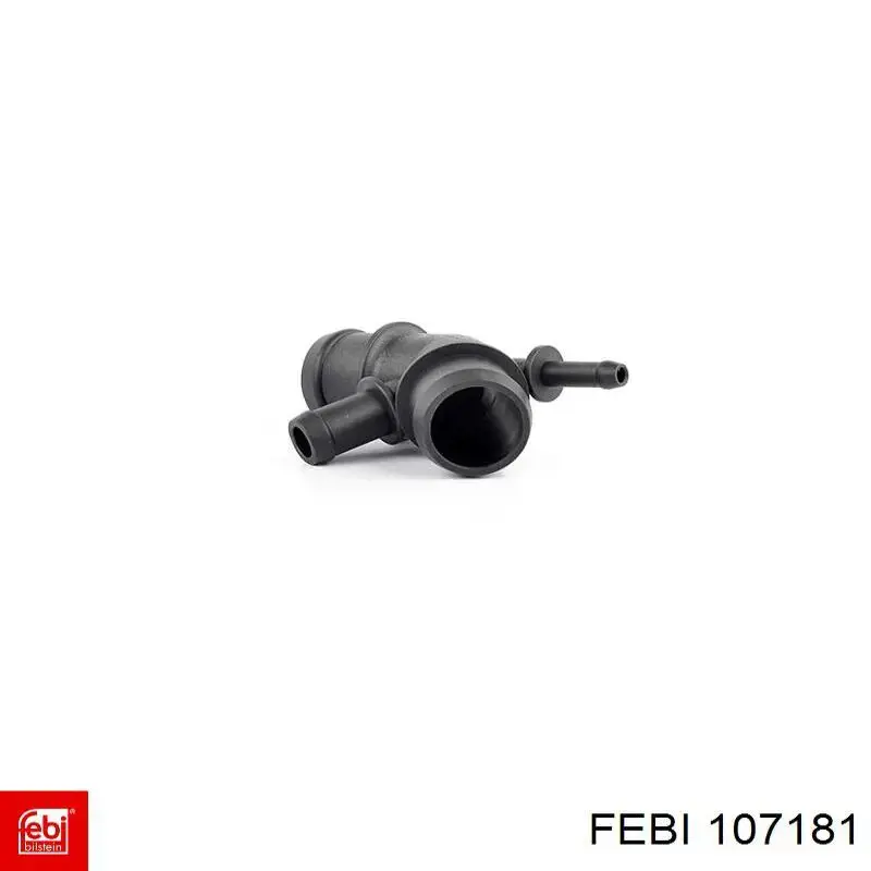 Brida del sistema de refrigeración (triple unión) 107181 Febi