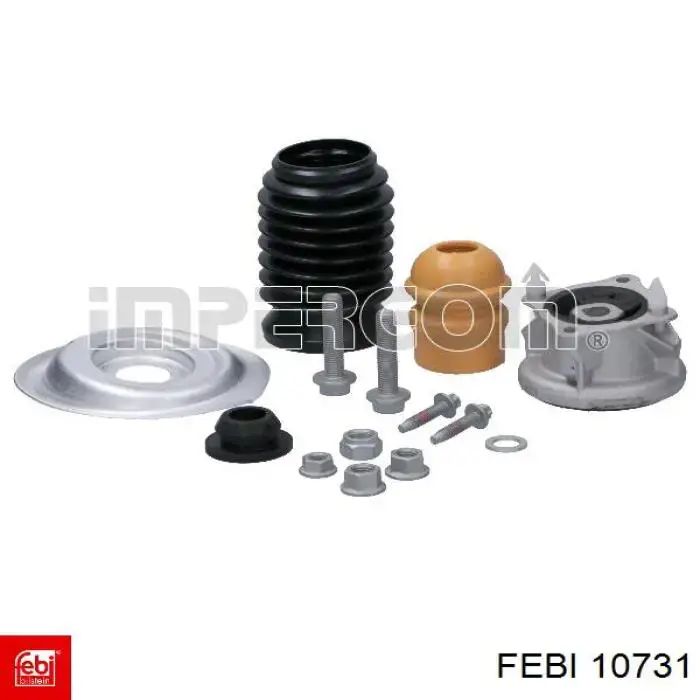 Soporte del amortiguador delantero 10731 Febi