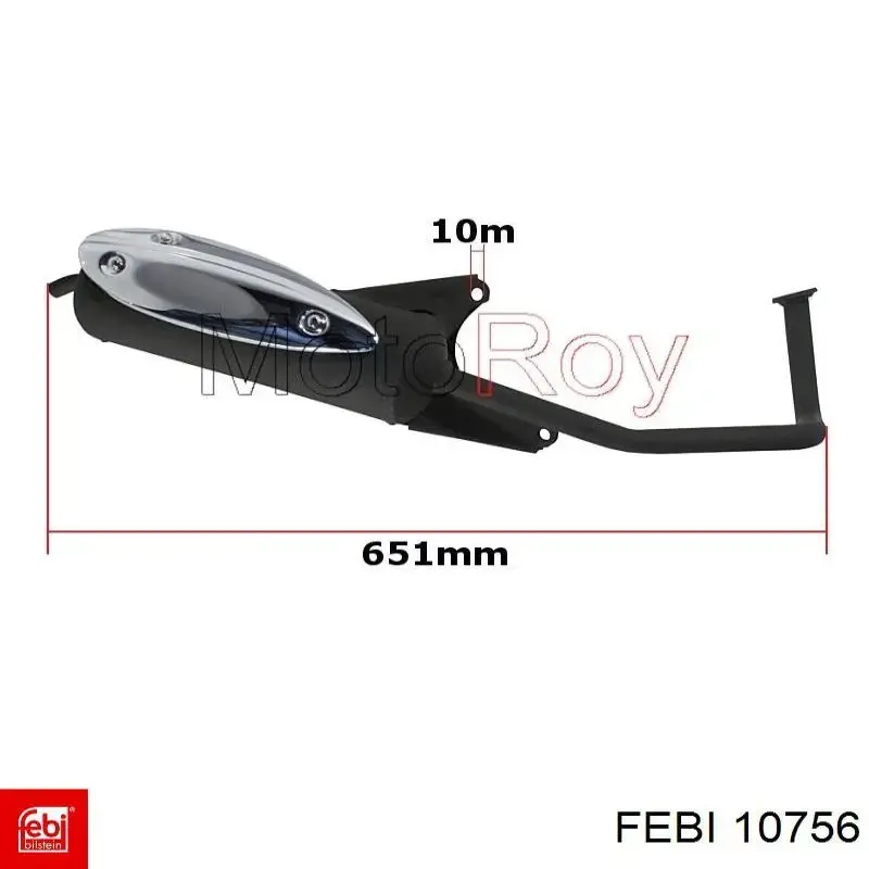 Barra longitudinal de dirección delantera Febi 10756 precio, desde 123,72 EUR