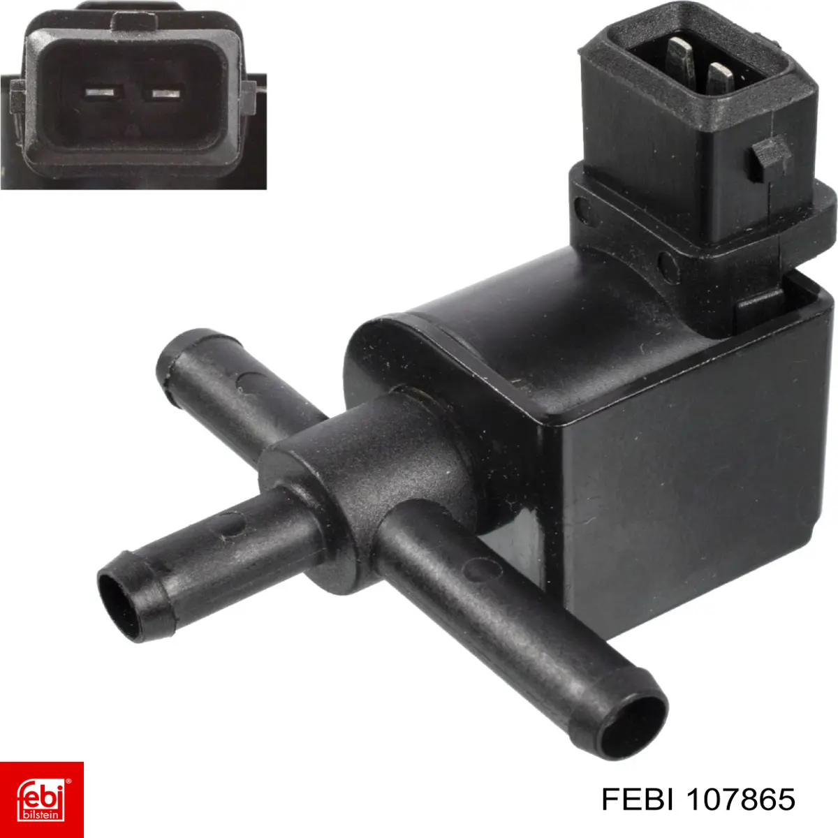 Válvula solenoide de control de presión de sobrealimentación 107865 Febi