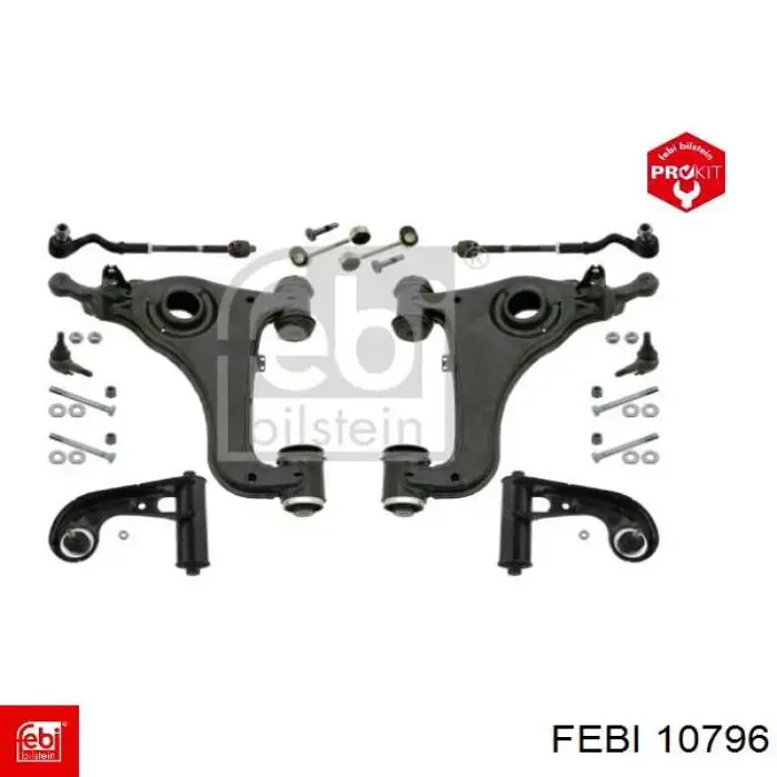 Brazo superior derecho de la suspensión delantera Febi 10796 precio, desde 36,33 EUR
