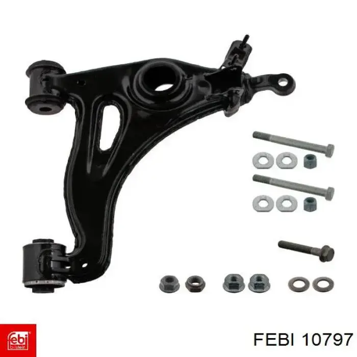 10797 Febi Trapecio de suspensión delantera, superior izquierda