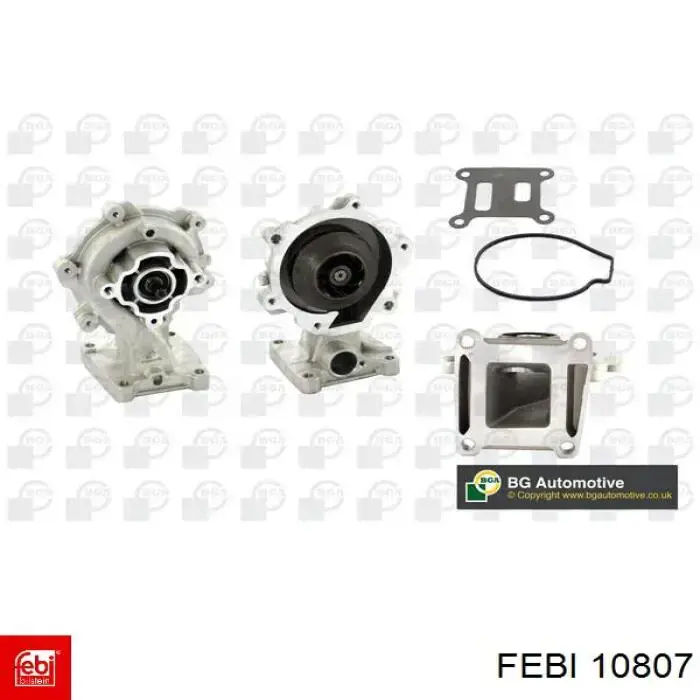 Buje de barra estabilizadora trasera 10807 Febi