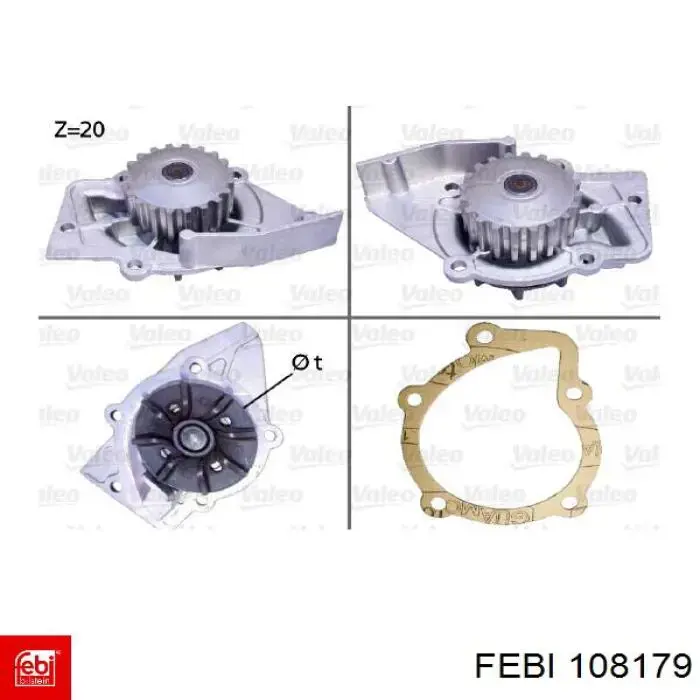 Tapa del filtro de aceite Febi 108179 precio, desde 15,96 EUR