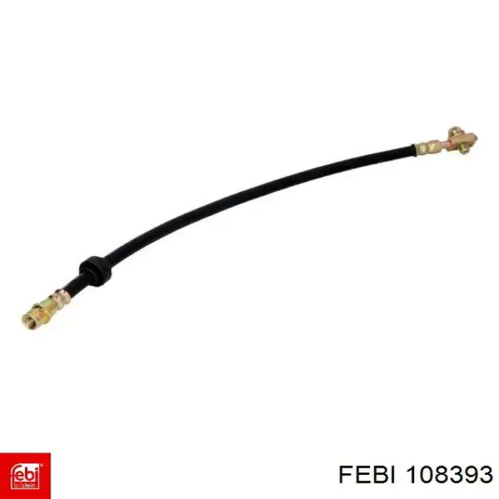Disco de freno trasero 108393 Febi