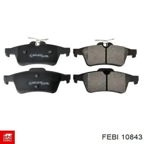 Comprar 10843 Febi Silentblock del soporte del diferencial trasero