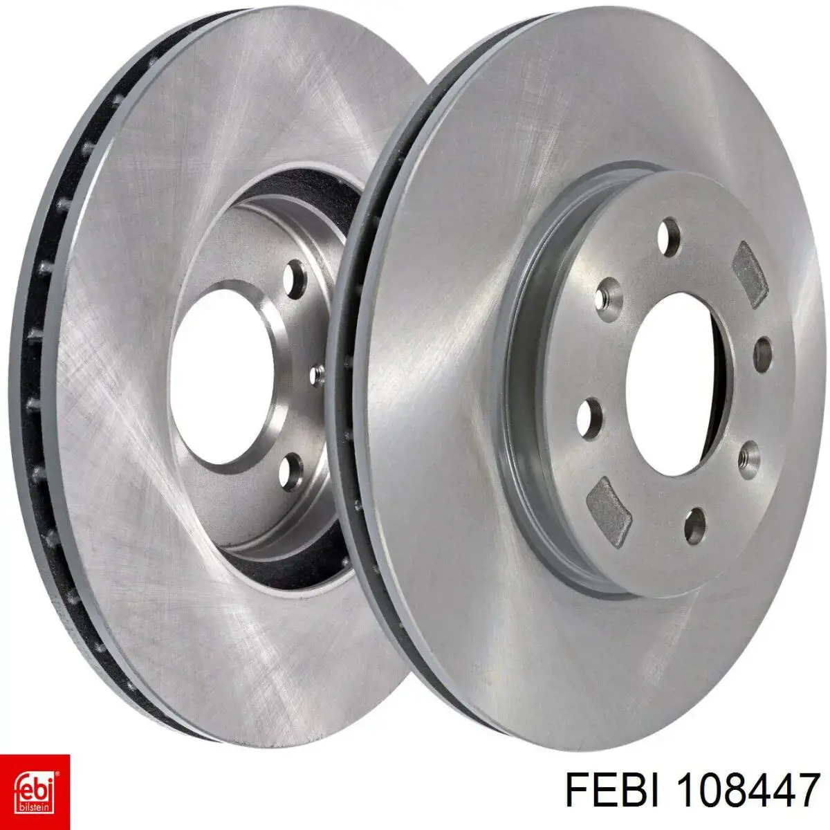 Disco de freno 108447 Febi