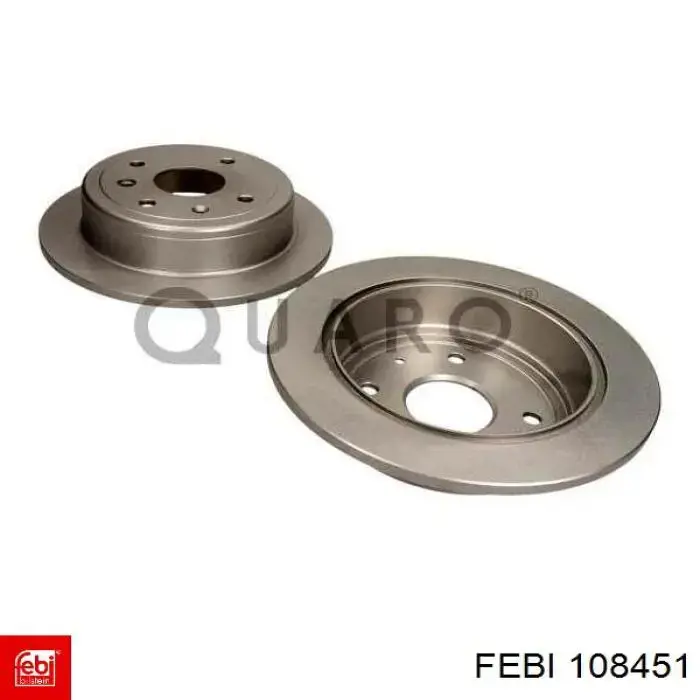 Disco de freno trasero Chevrolet Aveo 2 T250, T255