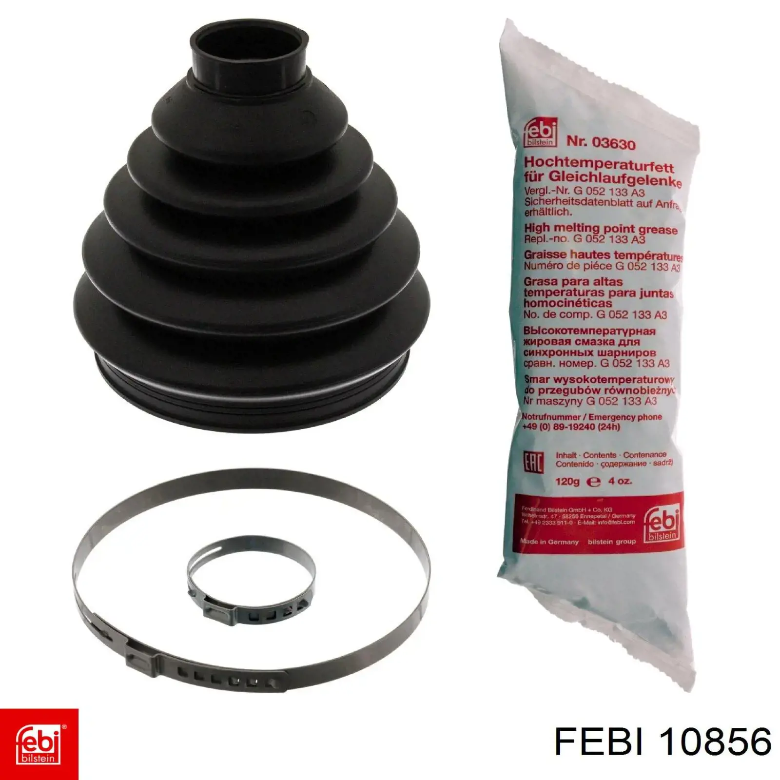 Buje del estabilizador delantero Febi 10856 precio, desde 3,19 EUR