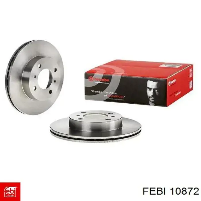 Disco de freno 10872 Febi