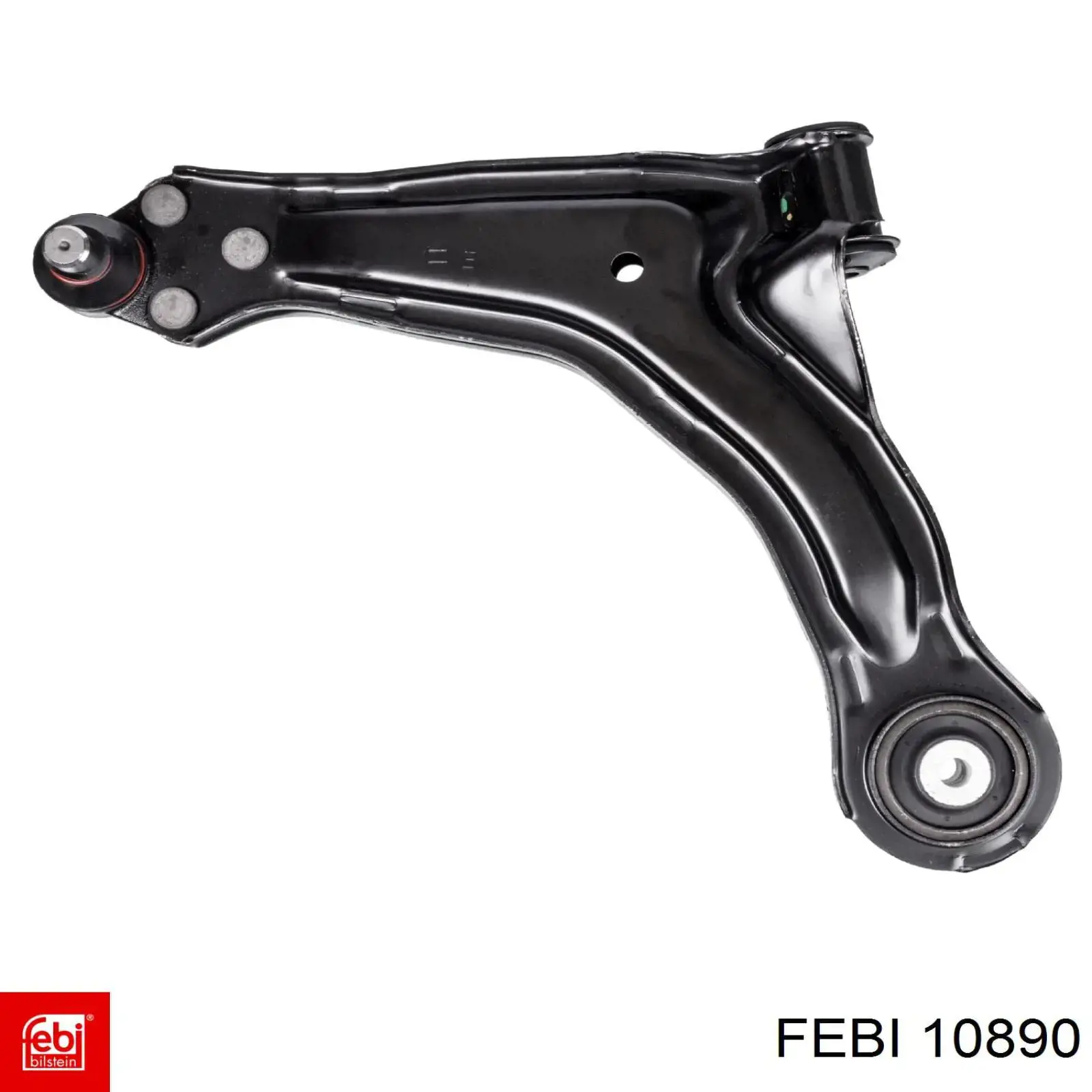Brazo inferior izquierdo de la suspensión delantera Febi 10890