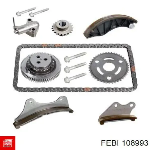 Kit de cadena de distribución Febi 108993 precio, desde 244,01 EUR