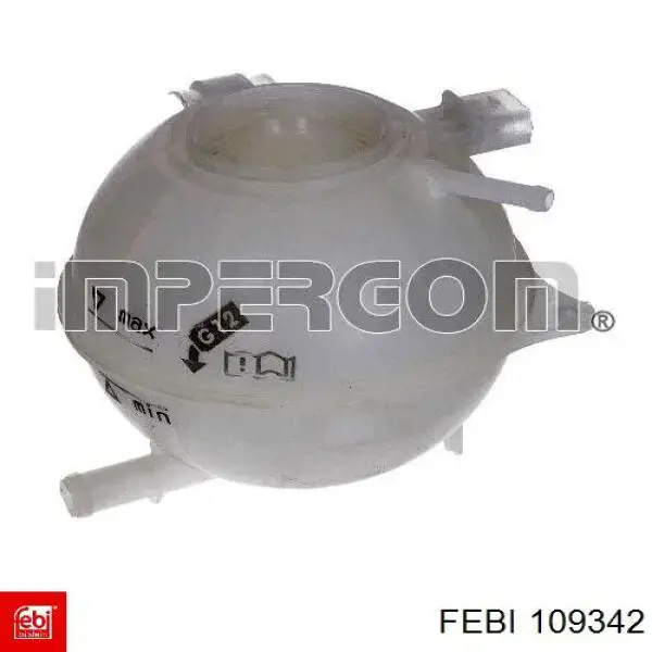 Silentblock del brazo de suspensión 109342 Febi