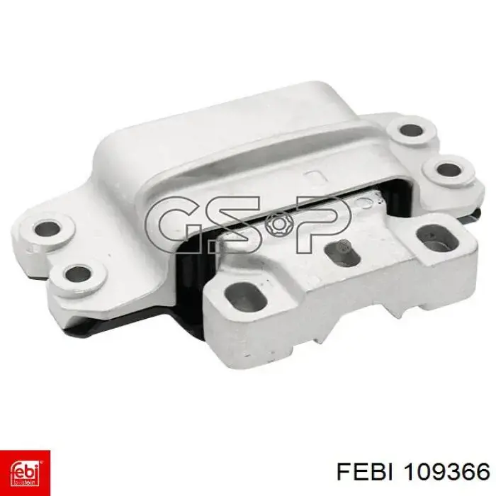 Soporte izquierdo del motor Febi 109366 precio, desde 50,82 EUR