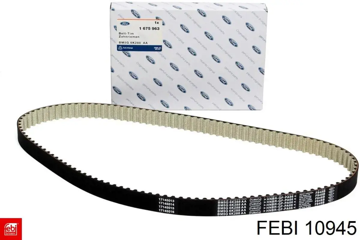 Correa de distribución Febi 10945 precio, desde 22,17 EUR