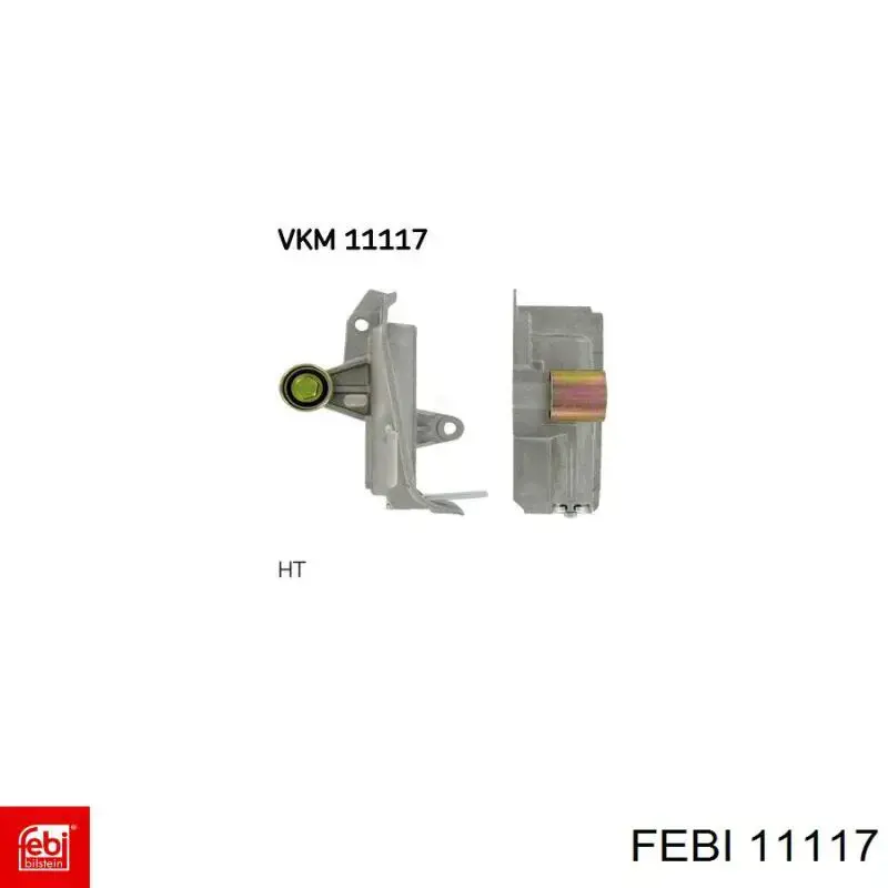 11117 Febi articulación, árbol longitudinal, delantera