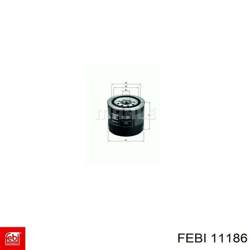 Retén de cubo trasero Febi 11186 precio, desde 22,97 EUR