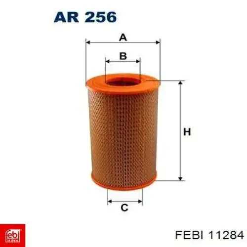 11284 Febi rótula de suspensión superior