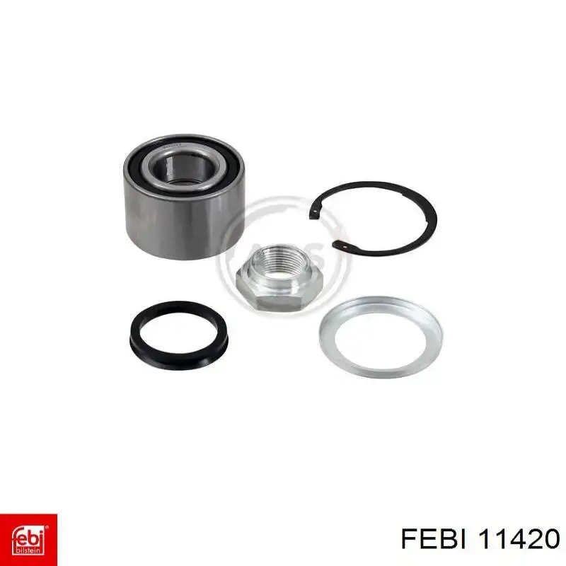 Cojinete de cubo delantero Febi 11420 precio, desde 23,31 EUR