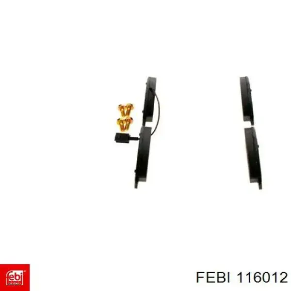 Pastillas freno delanteras Febi 116012 precio, desde 31,69 EUR