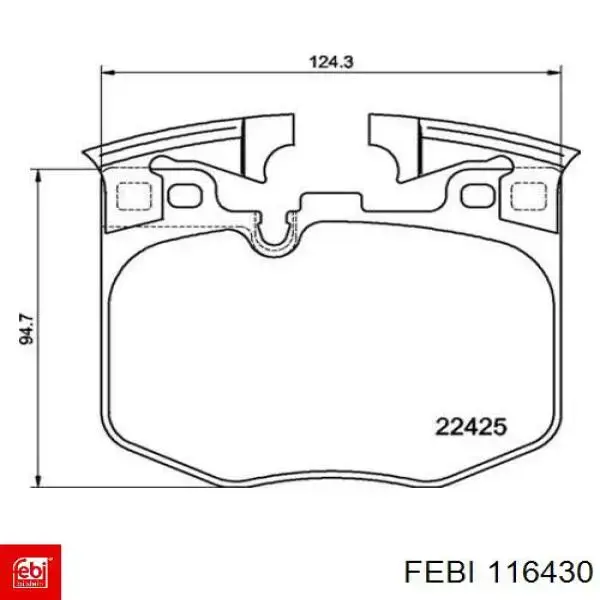 Pastillas de freno delanteras BMW 5 G30, F90