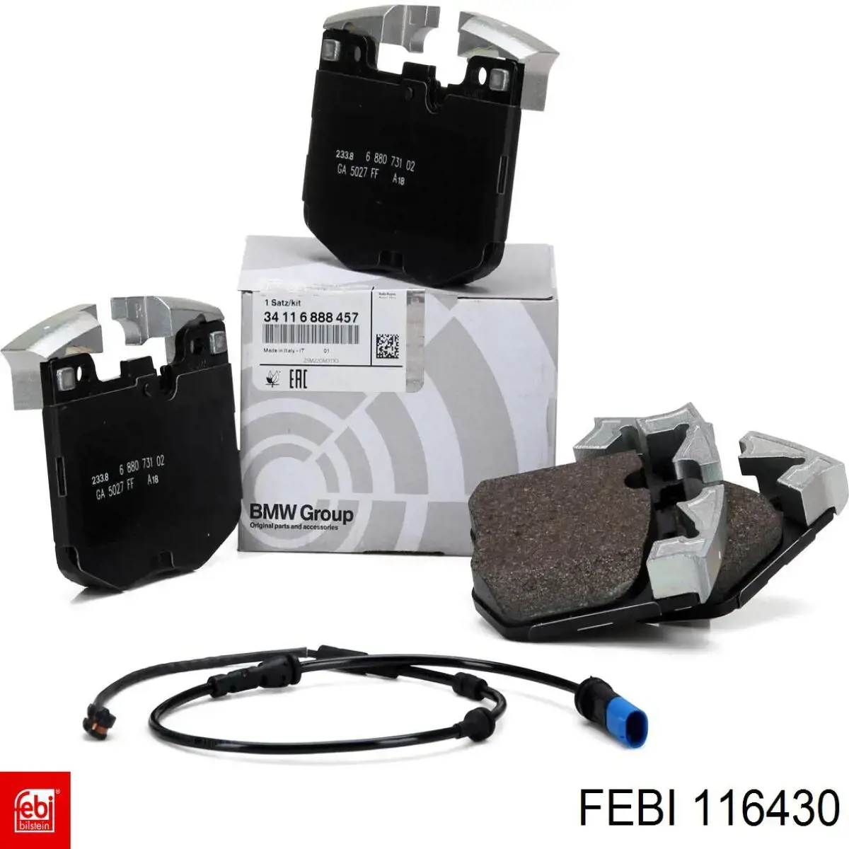 Pastillas de freno delanteras BMW 5 G30, F90