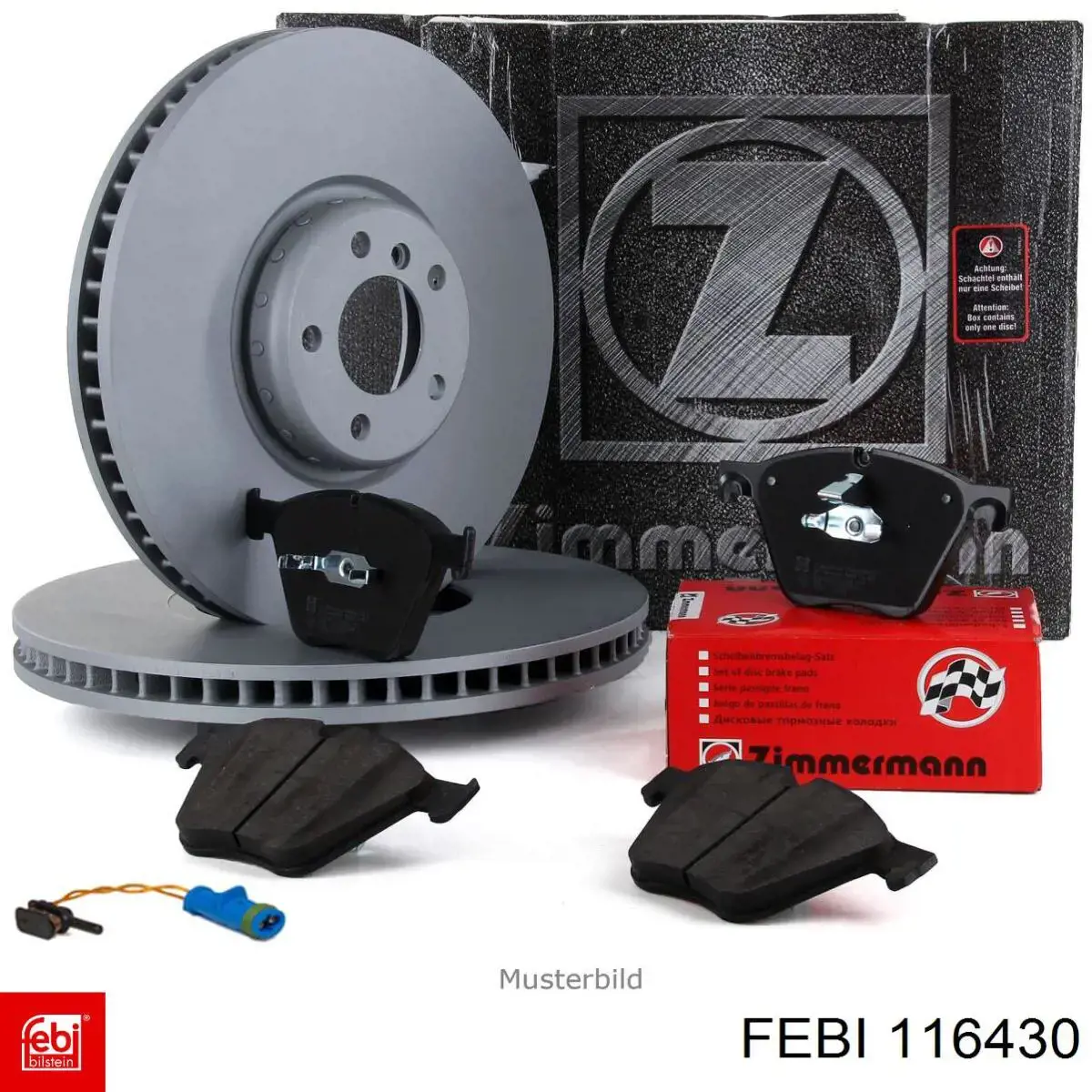 Pastillas de freno delanteras BMW 5 G30, F90