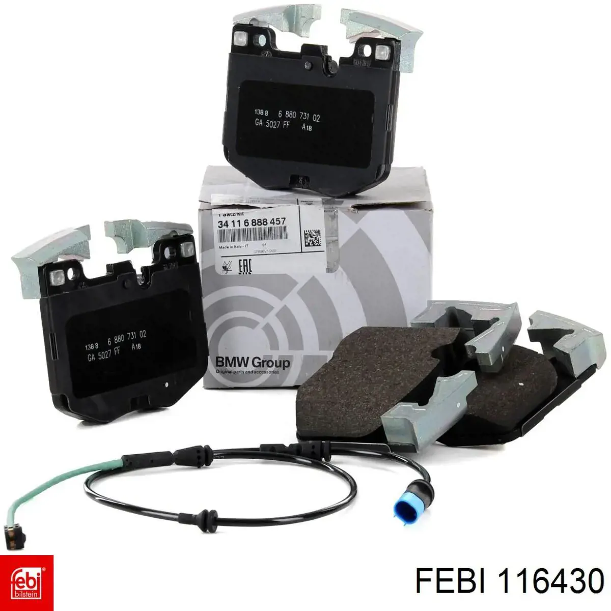 Pastillas de freno delanteras BMW 5 G30, F90