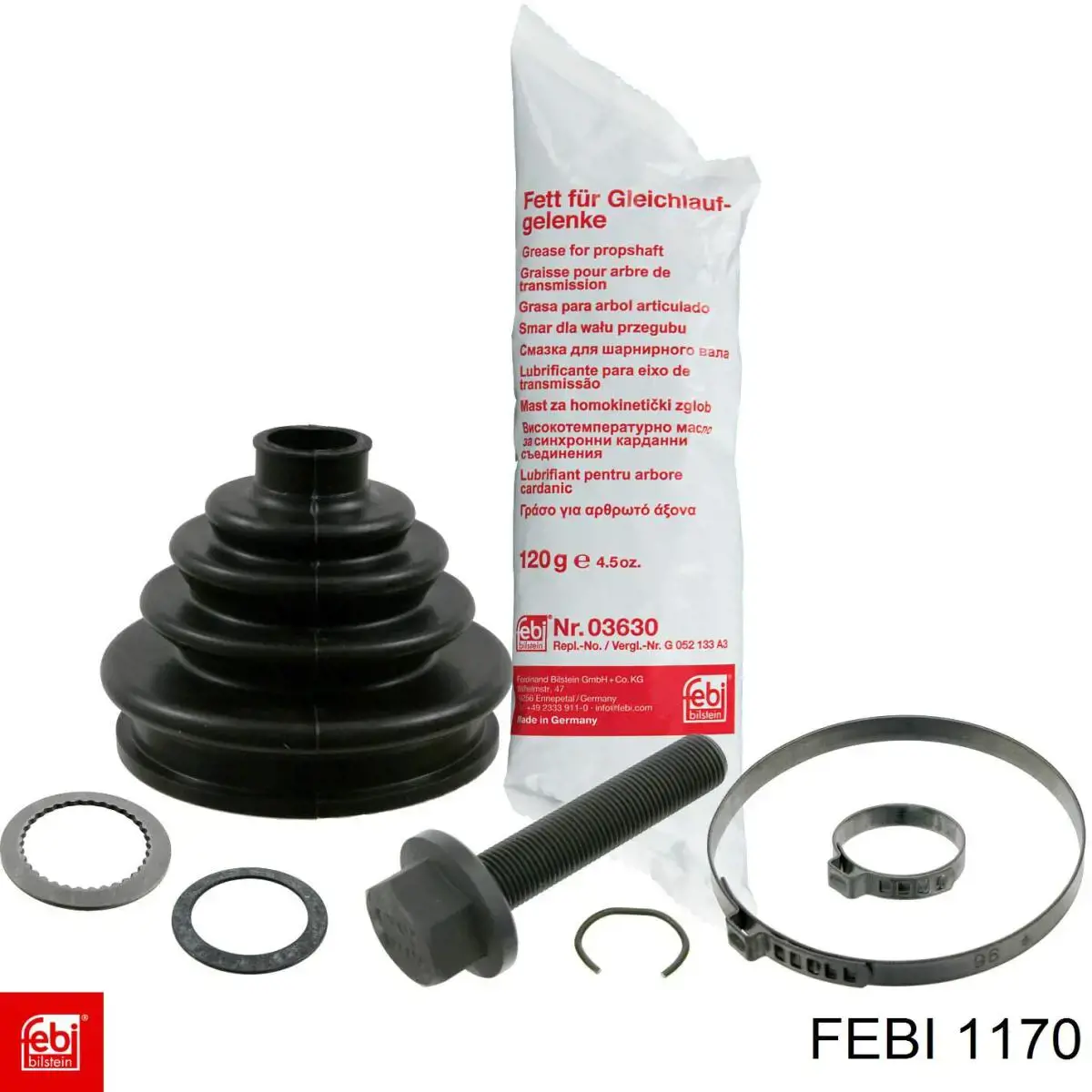Fuelle de palier delantero exterior 1170 Febi