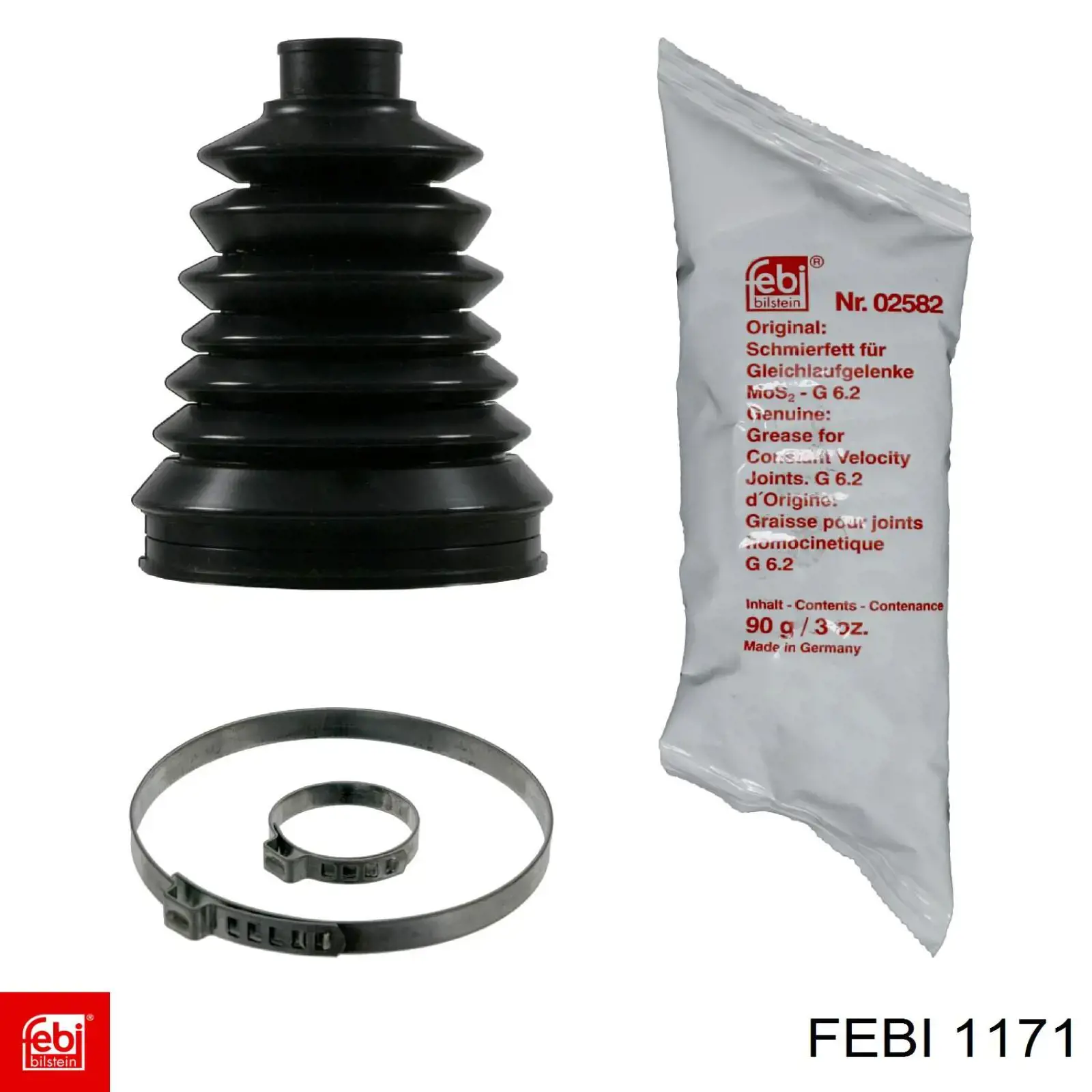 Fuelle, palier delantero exterior Febi 1171 precio, desde 7,09 EUR
