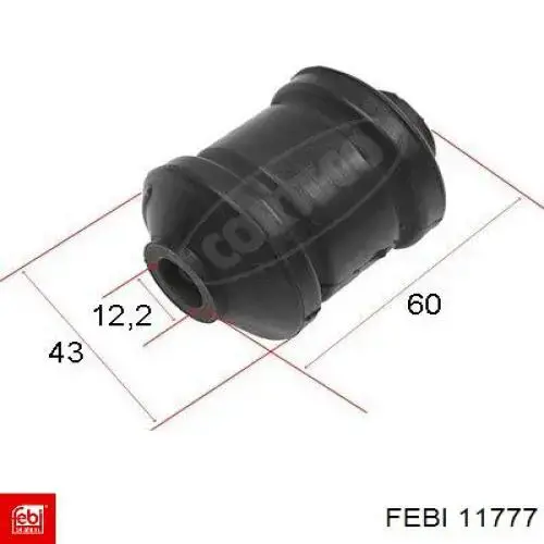 Silentblock de brazo de suspensión Febi 11777 precio, desde 8,54 EUR