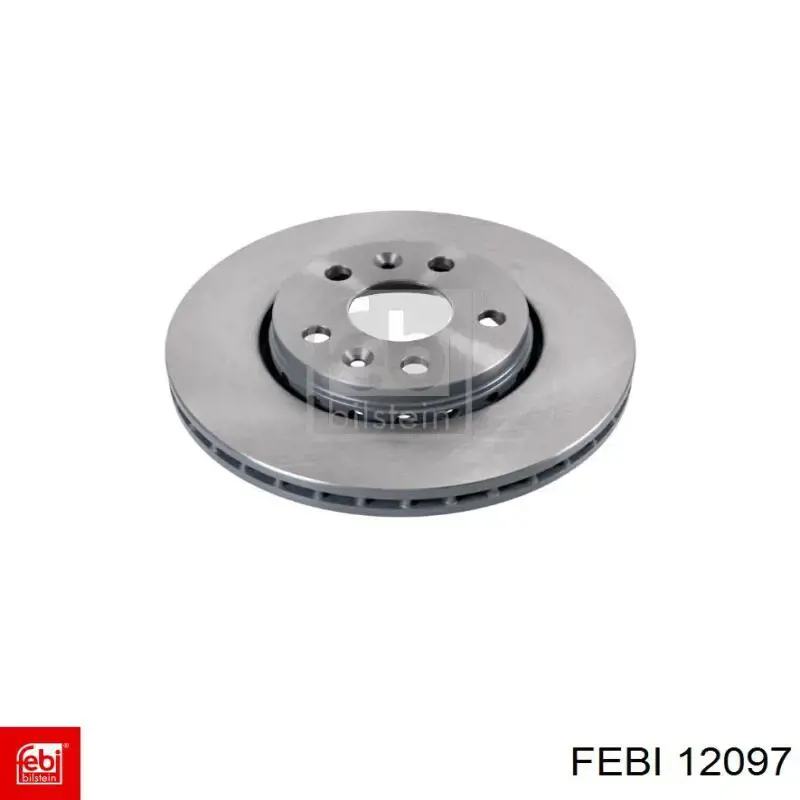 Disco de freno 12097 Febi
