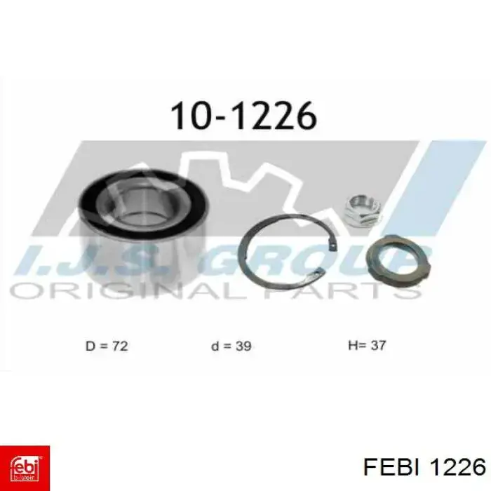 Tapa de depósito de combustible Febi 1226 precio, desde 6,53 EUR