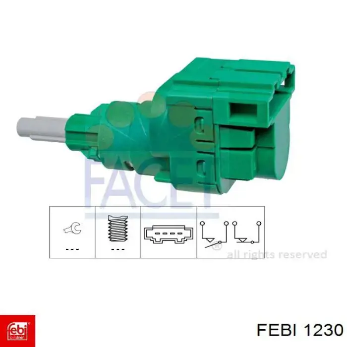 Espárrago de rueda trasero/delantero Febi 1230 precio, desde 10,03 EUR