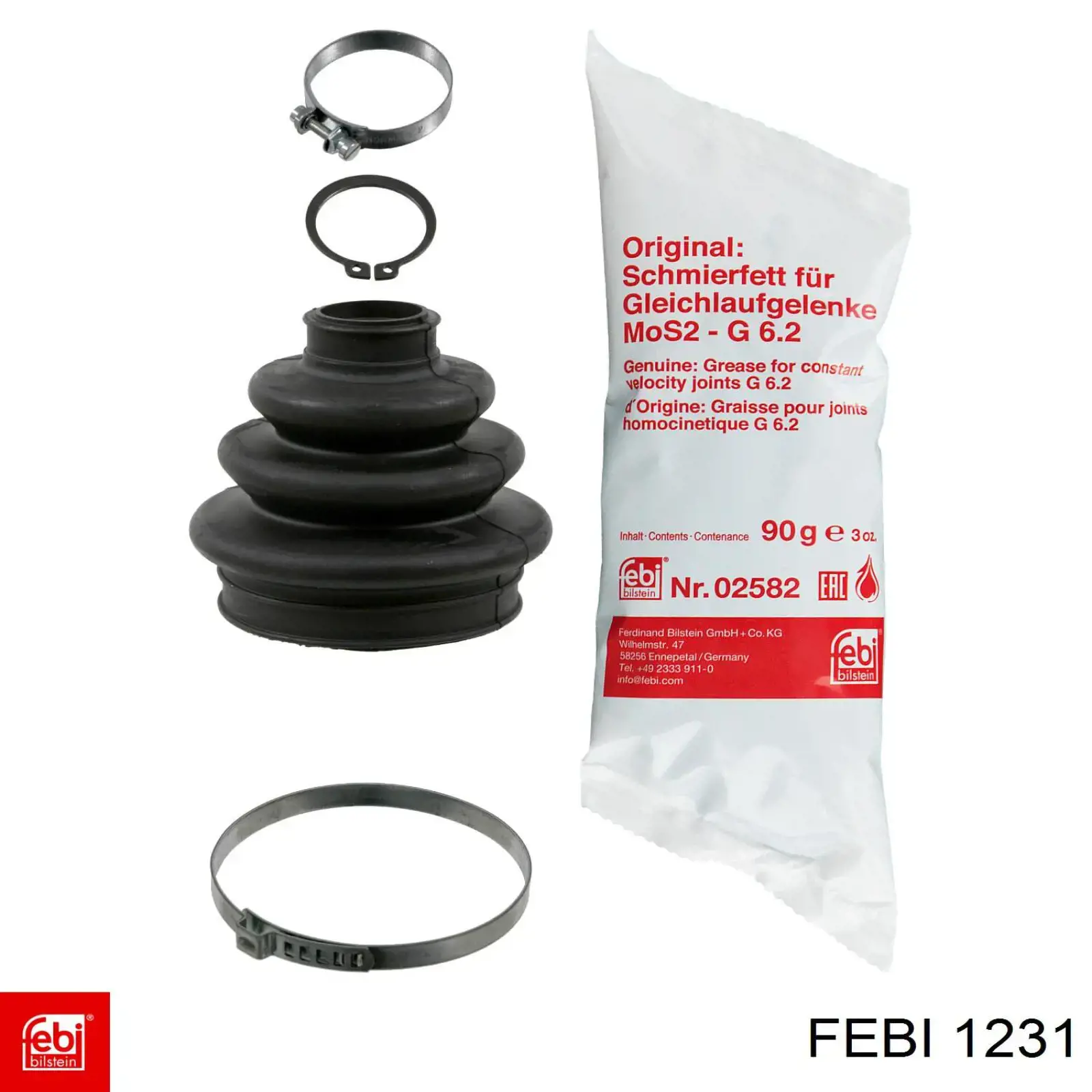 Comprar 1231 Febi Polea tensora, correa poli V