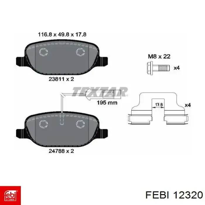 12320 Febi Junta colector joint