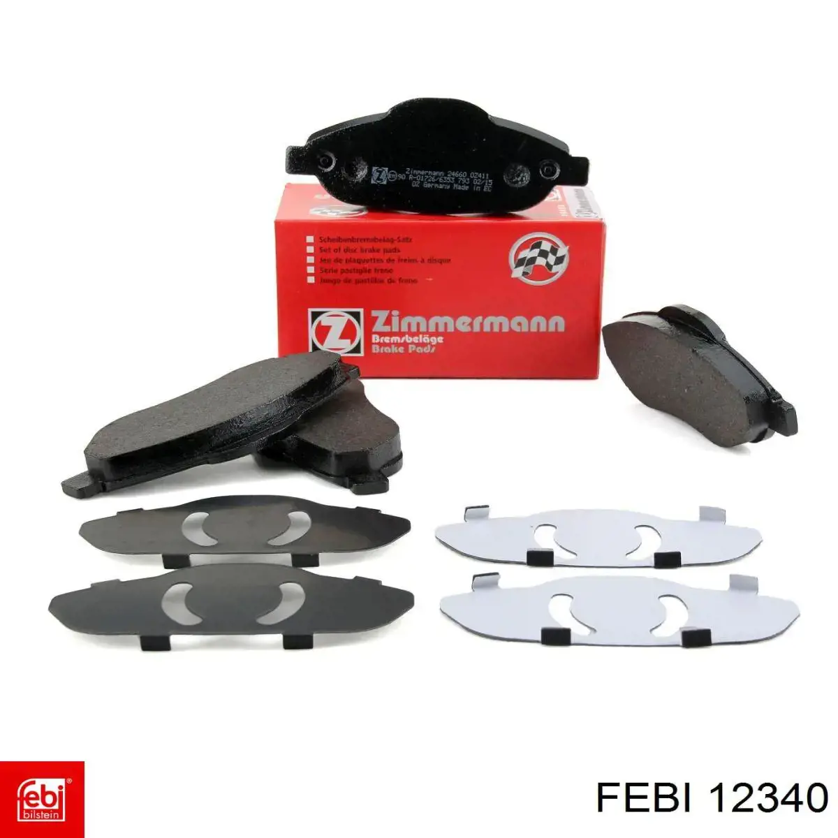 Tope de amortiguador delantero 12340 Febi