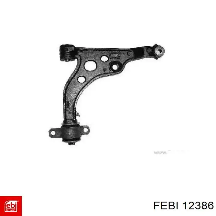 Brazo inferior derecho de la suspensión delantera Febi 12386 precio, desde 89,37 EUR
