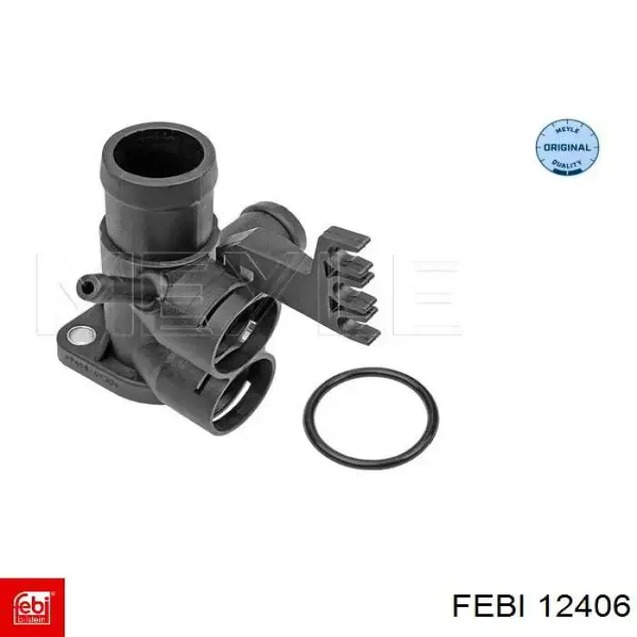 Comprar 12406 Febi Brida del sistema de refrigeración (triple unión)