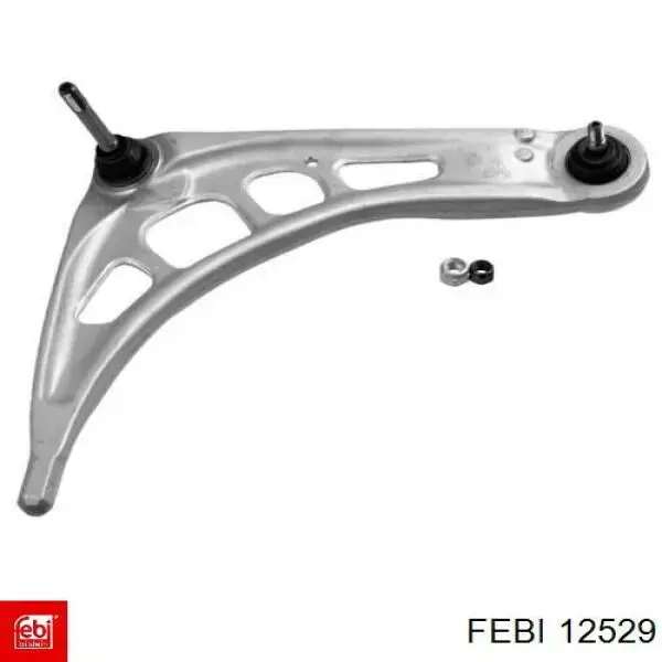 Brazo inferior derecho de la suspensión delantera 12529 Febi