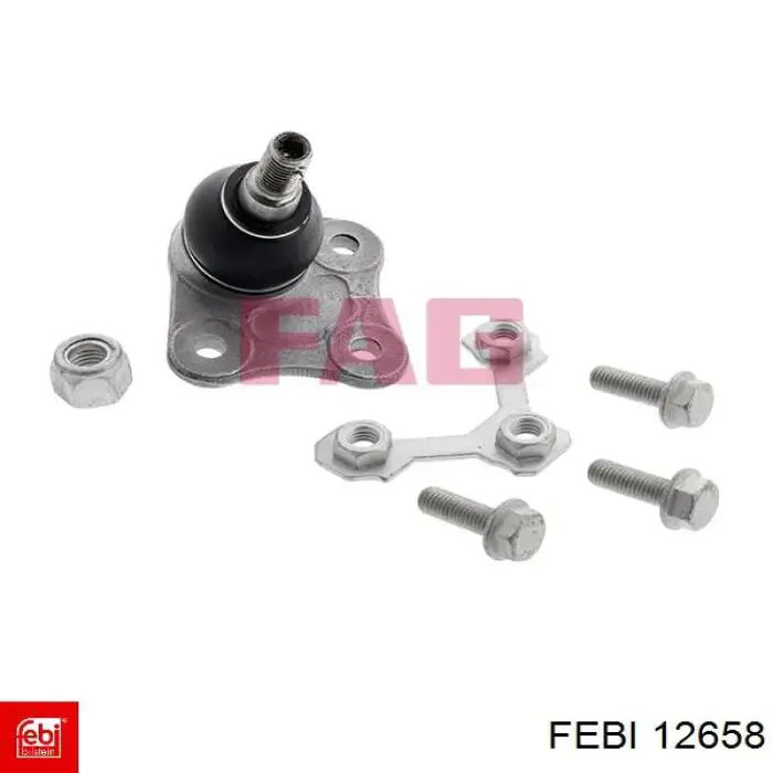 Rótula de suspensión inferior izquierda Febi 12658 precio, desde 11,69 EUR
