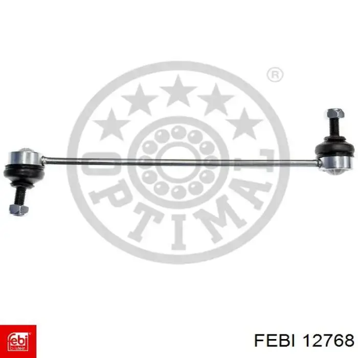 Soporte de la barra estabilizadora delantera Febi 12768
