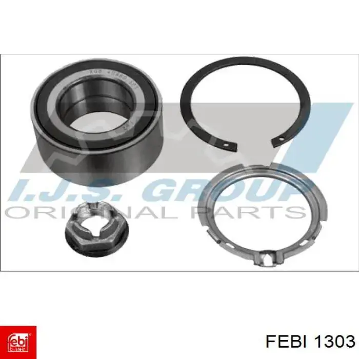 Buje del brazo inferior trasero Febi 1303 precio, desde 6,10 EUR